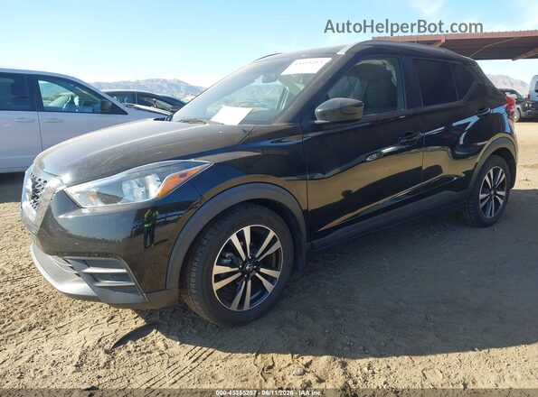 3N1CP5CU1KL546397 2019 NISSAN KICKS Black წინა მარცხენა ხედი სამი მეოთხედიდან
