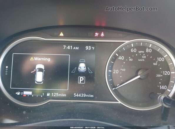 3N1CP5CU1KL546397 2019 NISSAN KICKS Black უკანა სავარძლების ხედი