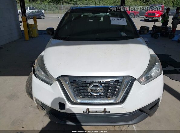 3N1CP5CU1KL549106 2019 NISSAN KICKS White Vista del cuadro de instrumentos