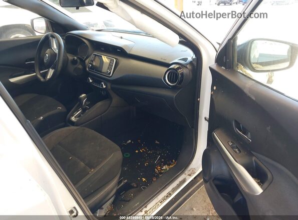 3N1CP5CU1KL549106 2019 NISSAN KICKS White Vista interior delantera