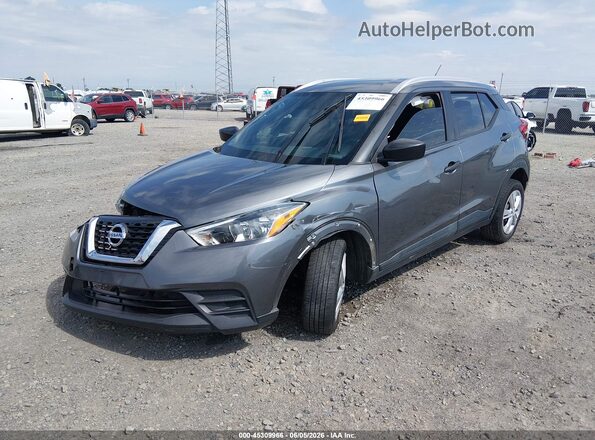 3N1CP5CU1KL557092 2019 NISSAN KICKS Gray Przód lewy