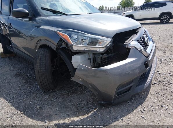 3N1CP5CU1KL557092 2019 NISSAN KICKS Gray Widok z przodu