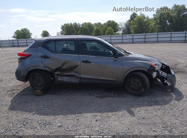 3N1CP5CU1KL557092 2019 NISSAN KICKS Gray Widok wnętrza z tyłu