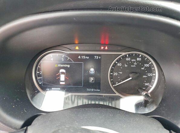 3N1CP5CU1KL566780 2019 NISSAN KICKS Gray Widok zestawu wskaźników