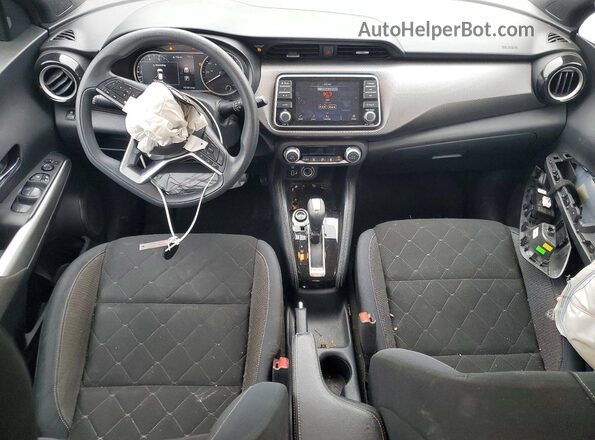 3N1CP5CU1KL566780 2019 NISSAN KICKS Gray Widok deski rozdzielczej