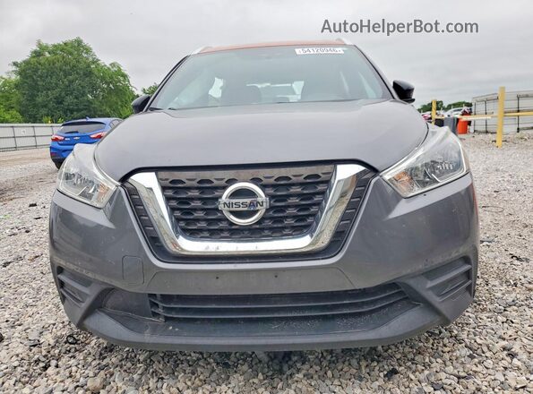 3N1CP5CU1KL566780 2019 NISSAN KICKS Gray Widok z przodu