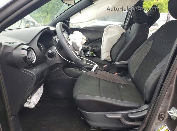 3N1CP5CU1KL566780 2019 NISSAN KICKS Gray Widok wnętrza z przodu