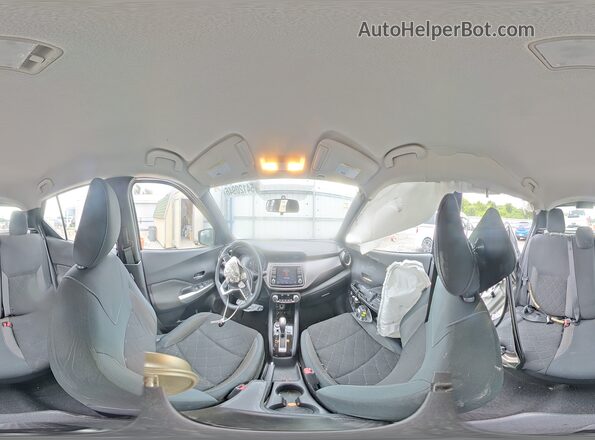 3N1CP5CU1KL566780 2019 NISSAN KICKS Gray Widok wnętrza 360 stopni