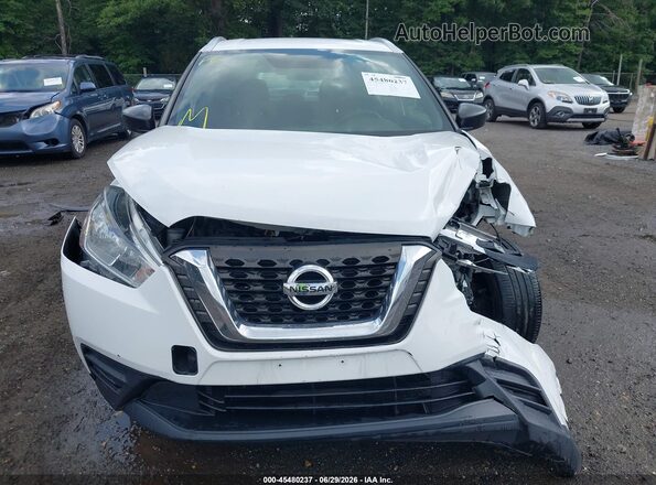 3N1CP5CU2JL502858 2018 NISSAN KICKS White Instrument cluster view