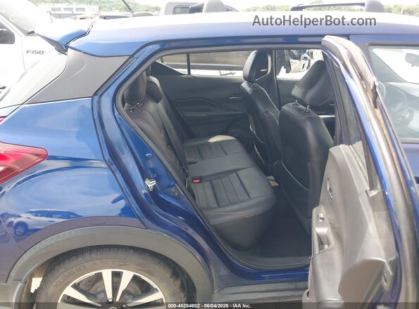 3N1CP5CU2JL512645 2018 NISSAN KICKS Blue VIN sticker view