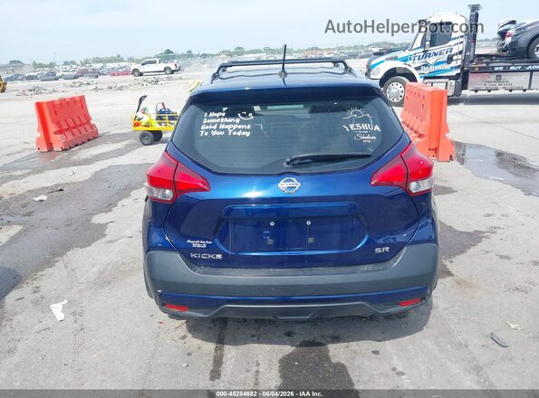 3N1CP5CU2JL512645 2018 NISSAN KICKS Blue 
