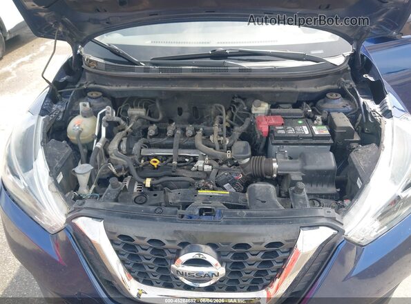 3N1CP5CU2JL512645 2018 NISSAN KICKS Blue Rear view