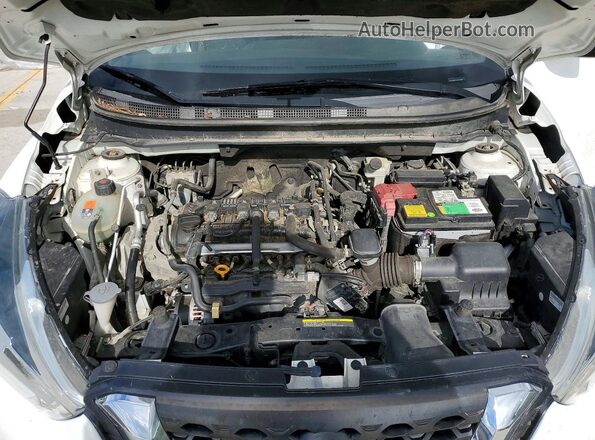 3N1CP5CU2JL537948 2018 NISSAN KICKS White ძრავის განყოფილების ხედი