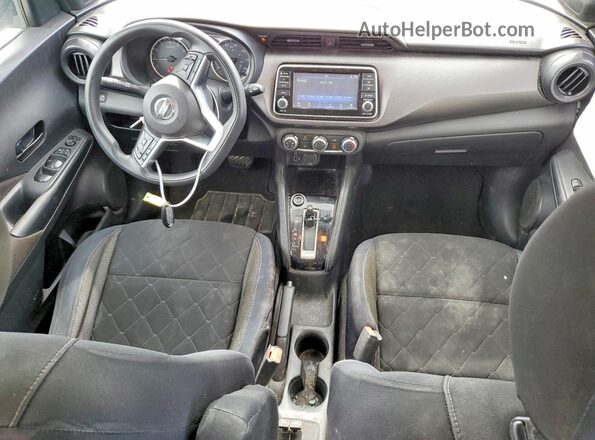 3N1CP5CU2JL537948 2018 NISSAN KICKS White წინა პანელის ხედი