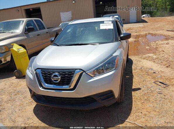 3N1CP5CU2KL471208 2019 NISSAN KICKS Silver Սարքավորումների վահանակի տեսք