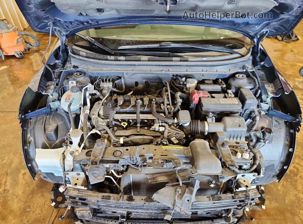 3N1CP5CU2KL510279 2019 NISSAN KICKS Blue Շարժիչի բաժամունքի տեսք