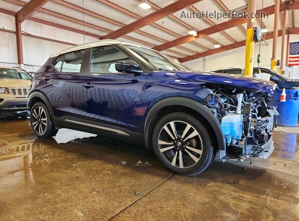 3N1CP5CU2KL510279 2019 NISSAN KICKS Blue Առջևի աջ