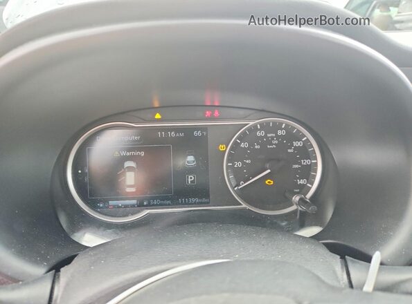 3N1CP5CU2KL542858 2019 NISSAN KICKS Gray Vista del cuadro de instrumentos
