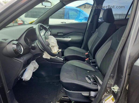 3N1CP5CU2KL542858 2019 NISSAN KICKS Gray Vista interior delantera
