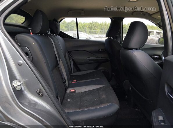 3N1CP5CU3KL491225 2019 NISSAN KICKS Gray VIN sticker view