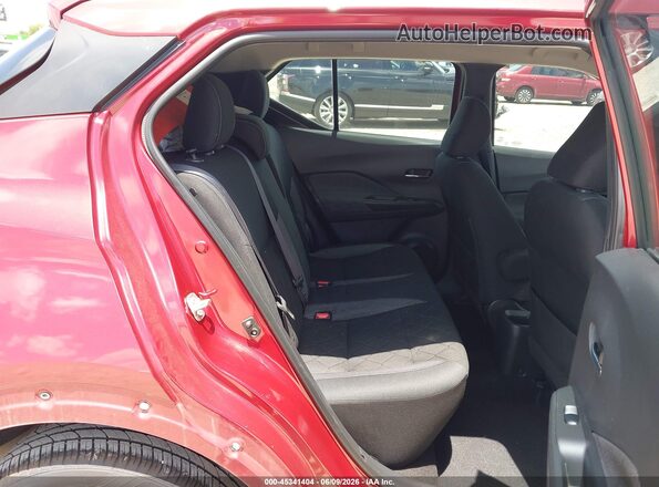 3N1CP5CU3KL496974 2019 NISSAN KICKS Red Вид наклейки з VIN-кодом