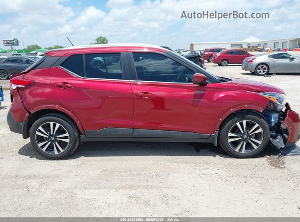 3N1CP5CU3KL496974 2019 NISSAN KICKS Red Вид задньої частини салону