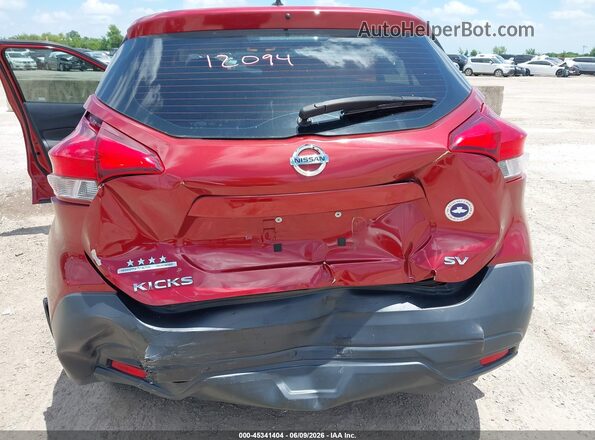 3N1CP5CU3KL496974 2019 NISSAN KICKS Red Вид спереду