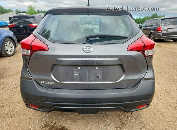 3N1CP5CU3KL497090 2019 NISSAN KICKS Gray Widok z tyłu