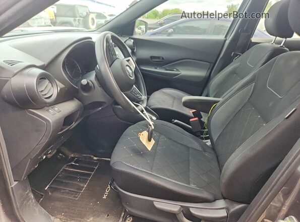 3N1CP5CU3KL497090 2019 NISSAN KICKS Gray Widok wnętrza z przodu