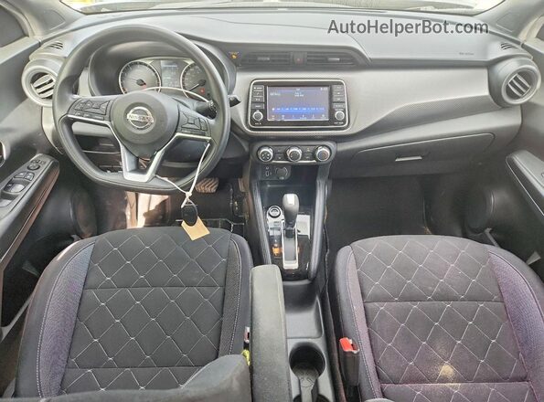 3N1CP5CU3KL497090 2019 NISSAN KICKS Gray Widok deski rozdzielczej