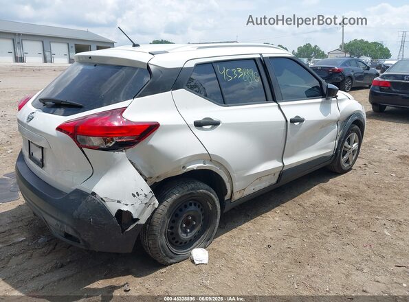3N1CP5CU3KL520609 2019 NISSAN KICKS Белый Задняя правая четверть