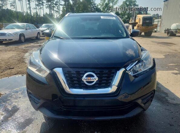 3N1CP5CU3KL531223 2019 NISSAN KICKS Black Widok z przodu