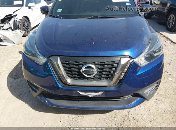 3N1CP5CU3KL533425 2019 NISSAN KICKS Синий Вид задней части салона