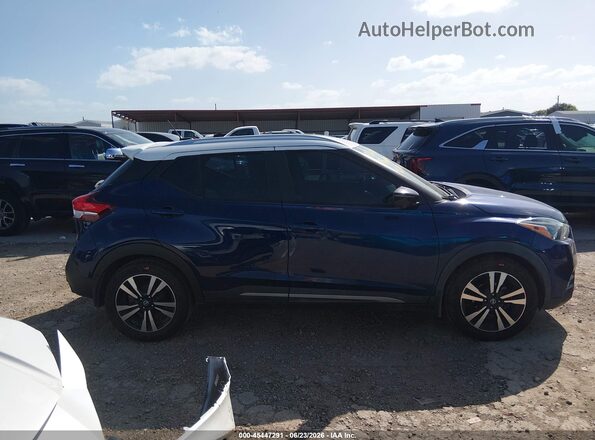 3N1CP5CU3KL533425 2019 NISSAN KICKS Синий Панорамный вид салона 360°