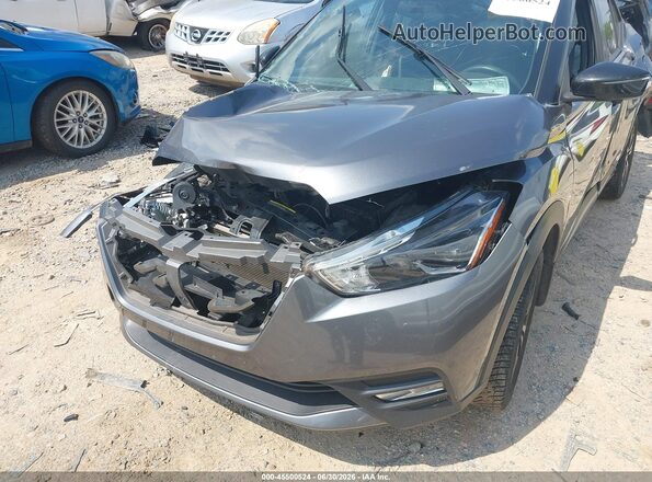 3N1CP5CU3KL559958 2019 NISSAN KICKS Gray Вид спереду