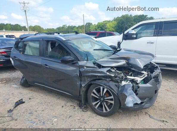 3N1CP5CU3KL559958 2019 NISSAN KICKS Gray Вид щитка приладів