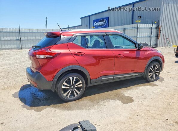 3N1CP5CU3KL565663 2019 NISSAN KICKS Red Rear right