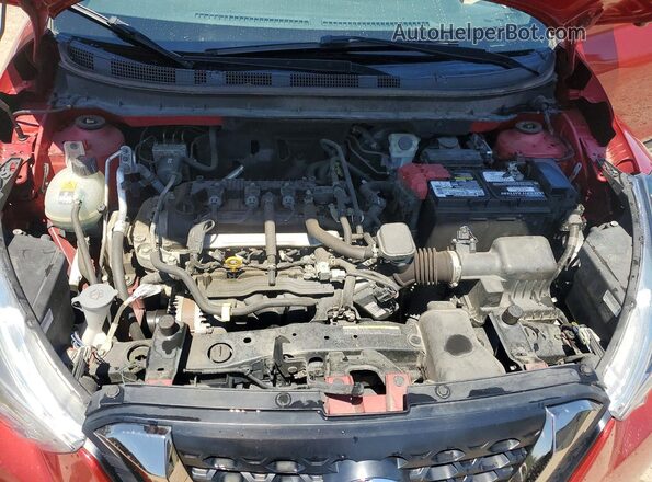 3N1CP5CU3KL565663 2019 NISSAN KICKS Red Engine compartment view