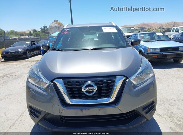 3N1CP5CU4JL514221 2018 NISSAN KICKS Gray Вид спереду