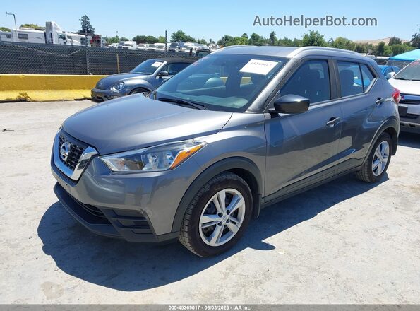 3N1CP5CU4JL514221 2018 NISSAN KICKS Gray Передня ліва чверть