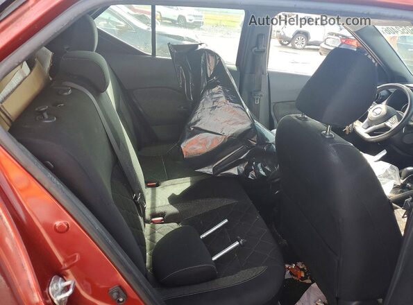 3N1CP5CU4JL517135 2018 NISSAN KICKS Burgundy Вид задніх сидінь