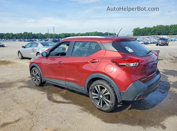 3N1CP5CU4JL517135 2018 NISSAN KICKS Burgundy Задня ліва чверть