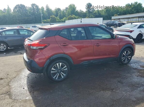 3N1CP5CU4JL517135 2018 NISSAN KICKS Burgundy Задня права чверть