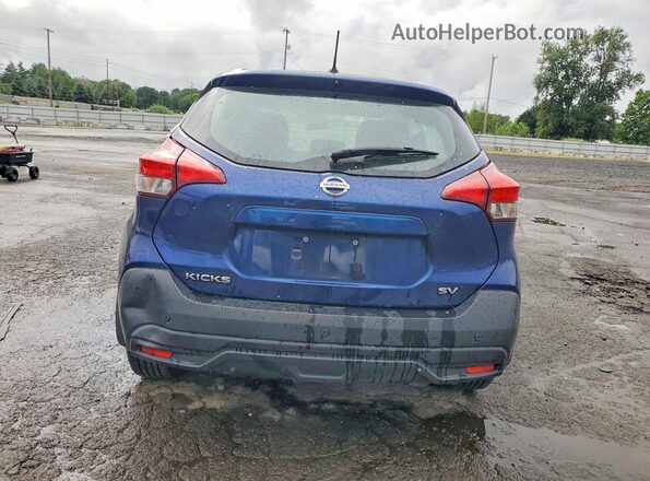 3N1CP5CU4JL519354 2018 NISSAN KICKS Blue Հետևի տեսք