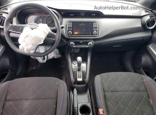 3N1CP5CU4JL519354 2018 NISSAN KICKS Blue Առջևի վահանակի տեսք