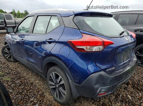 3N1CP5CU4JL519354 2018 NISSAN KICKS Blue Հետևի ձախ