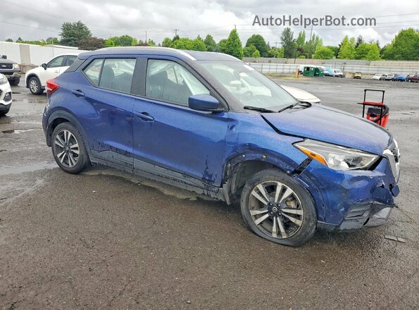 3N1CP5CU4JL519354 2018 NISSAN KICKS Blue Առջևի աջ