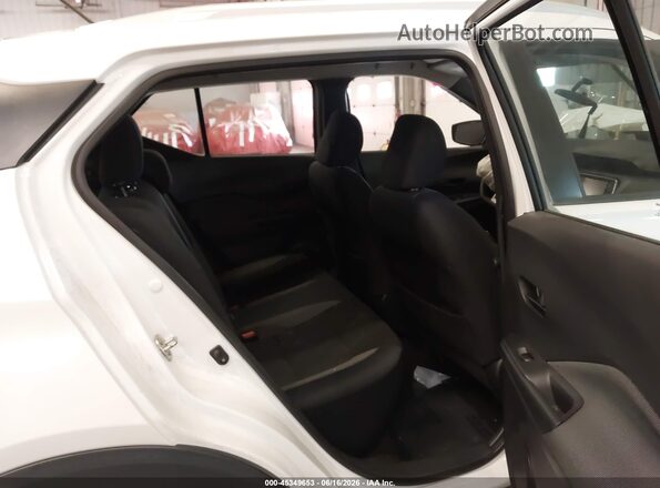 3N1CP5CU4JL523498 2018 NISSAN KICKS White Вид наклейки з VIN-кодом