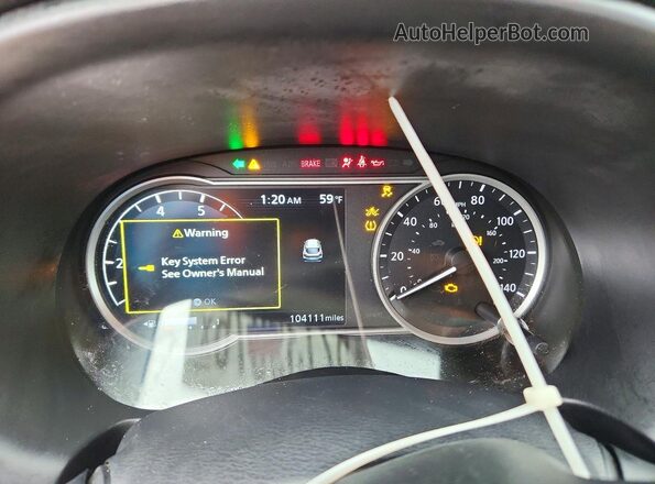 3N1CP5CU4JL525204 2018 NISSAN KICKS Gray Vista del cuadro de instrumentos