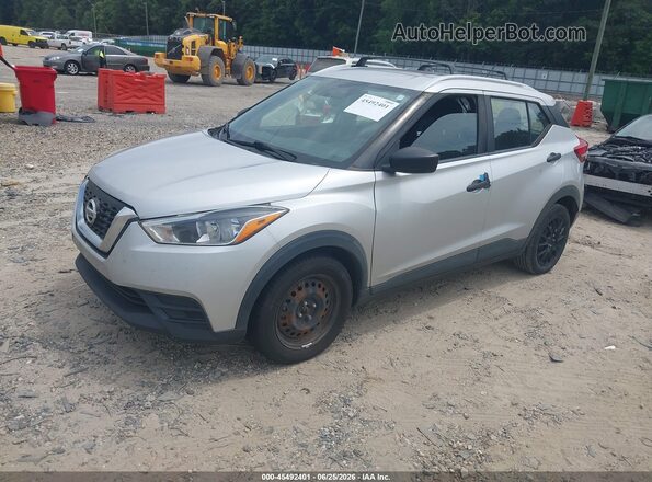 3N1CP5CU4JL534548 2018 NISSAN KICKS Gray წინა მარცხენა ხედი სამი მეოთხედიდან